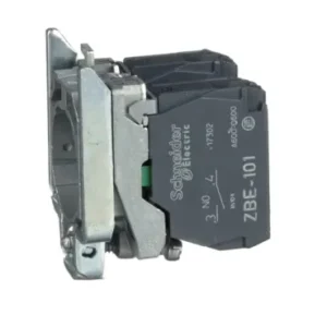 Harmony XB4, Single contact block with body/fixing collar – ZB4BZ103