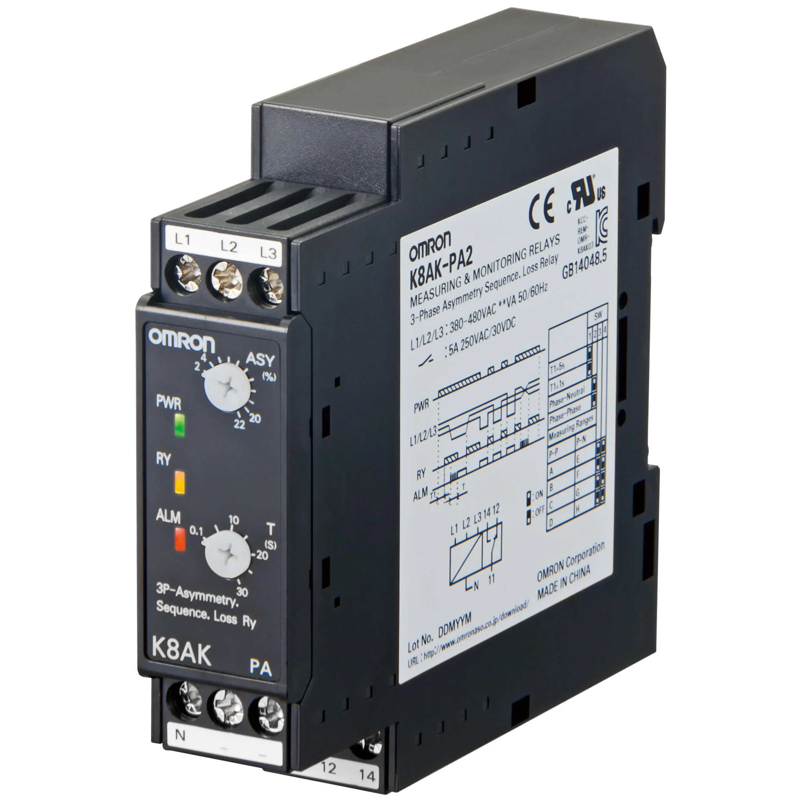 Monitoring Relay - K8AK-PA2