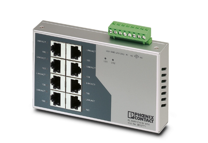 FL SWITCH SF 8TX Industrial Ethernet Switch - 2832771